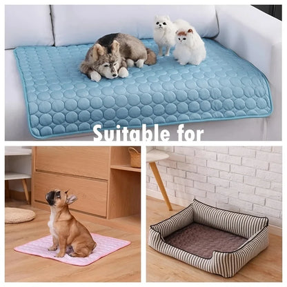 Cooling mat for dogs in summer