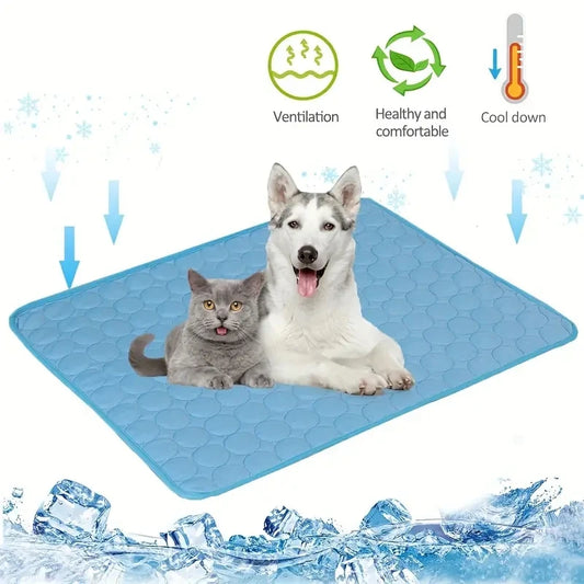 Cooling mat for dogs in summer