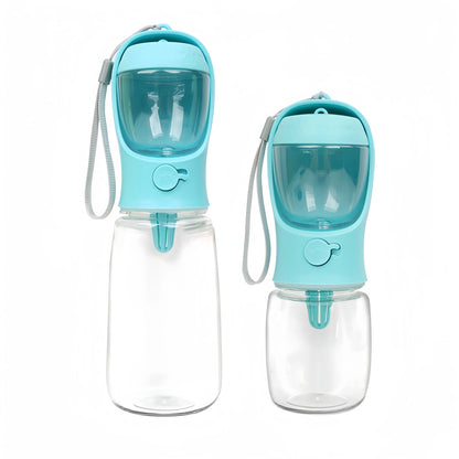 Bouteille d'eau pour chien